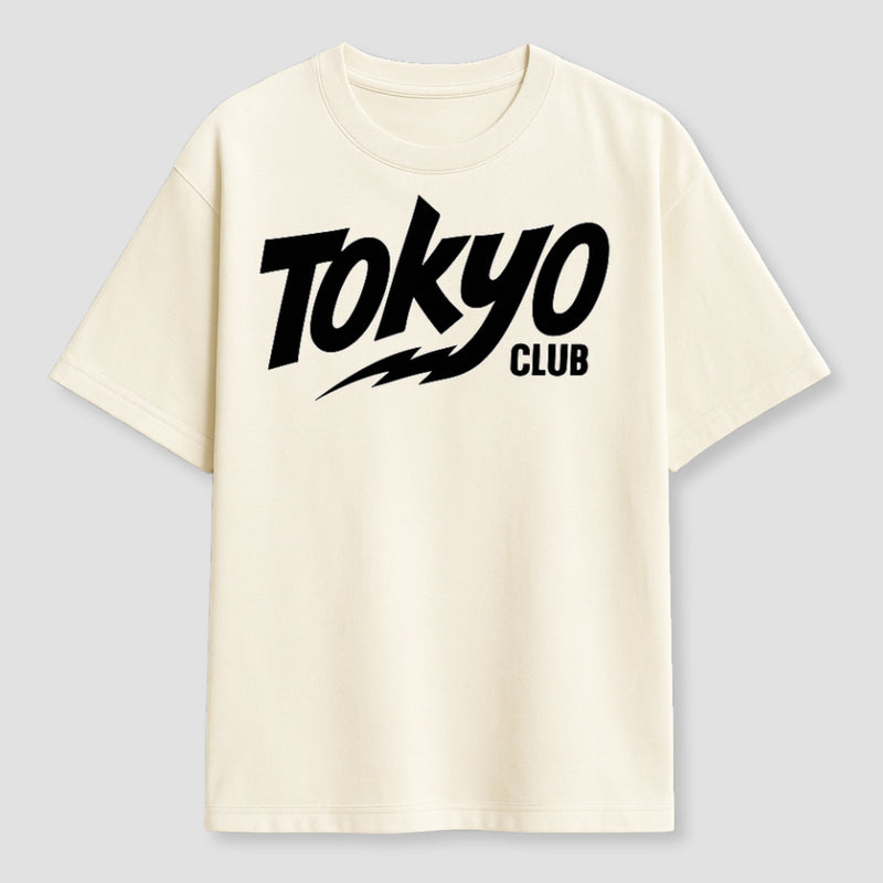 Tokyo Club Graphic T-Shirt - Deep Plum