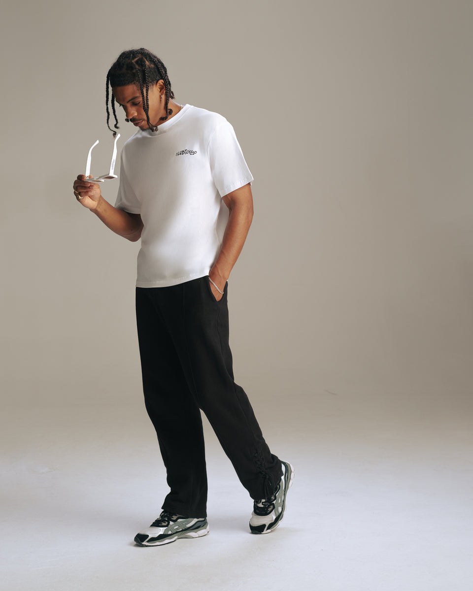 CLUBTOKYO™ “Totally Different” Graphic Tee White