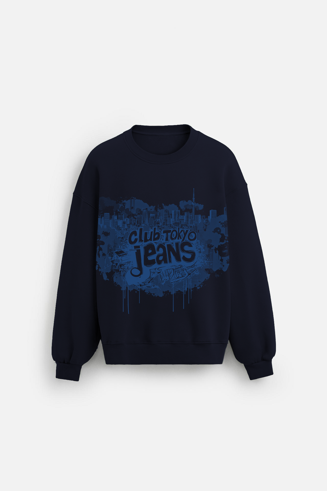 CLUBTOKYO Oversized Graphic Sweatshirt