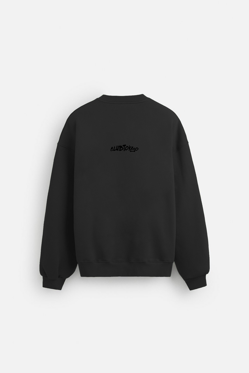CLUBTOKYO Oversized Graphic Sweatshirt