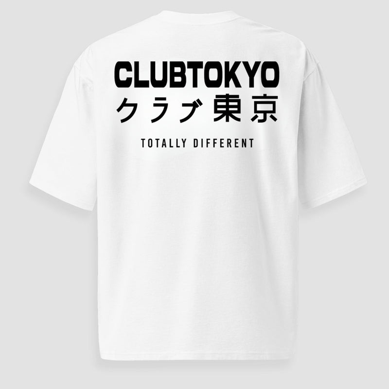 CLUBTOKYO™ “Totally Different” Graphic Tee White