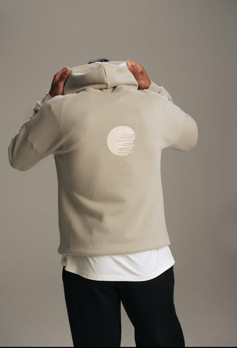 Tokyo Club Hoodie- Sandstone Beige