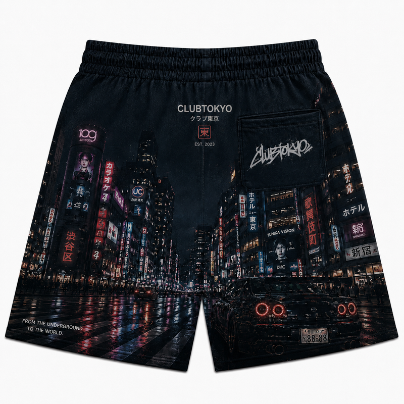 (Available soon) ClubTokyo Tokyo Drift Mesh Shorts