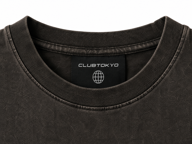 (Coming Soon) ClubTokyo Vintage Washed Cropped Tee