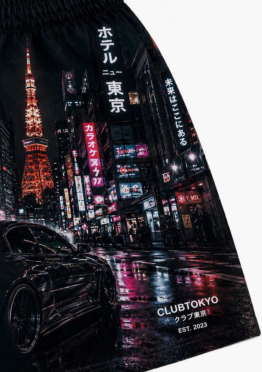 (Available soon) ClubTokyo Tokyo Drift Mesh Shorts
