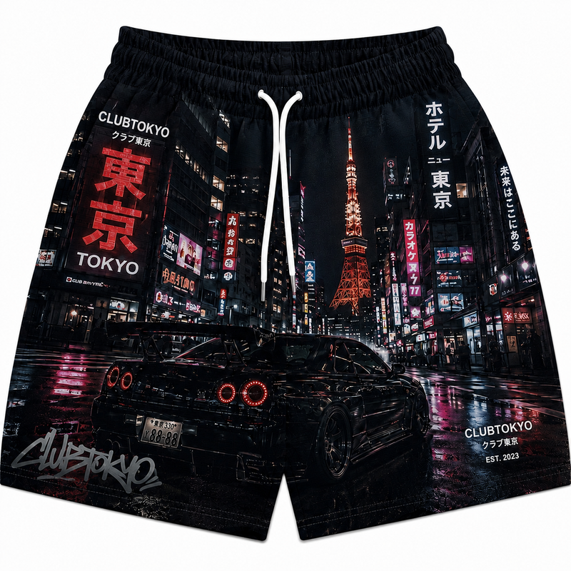 (Available soon) ClubTokyo Tokyo Drift Mesh Shorts