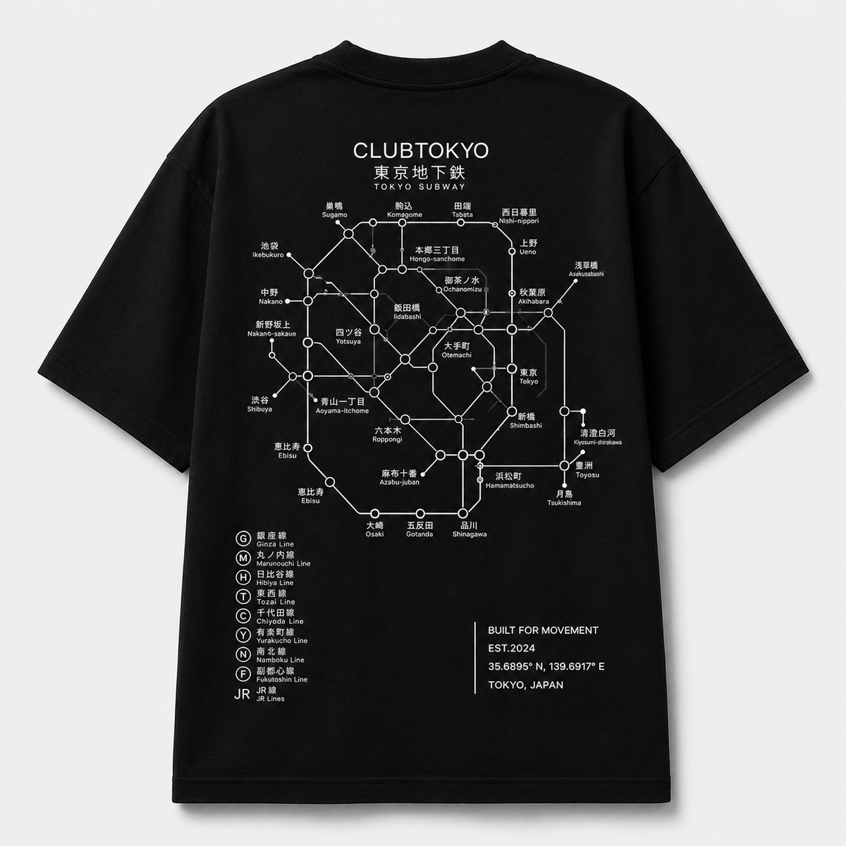(Coming Soon) CLUBTOKYO Subway Tee