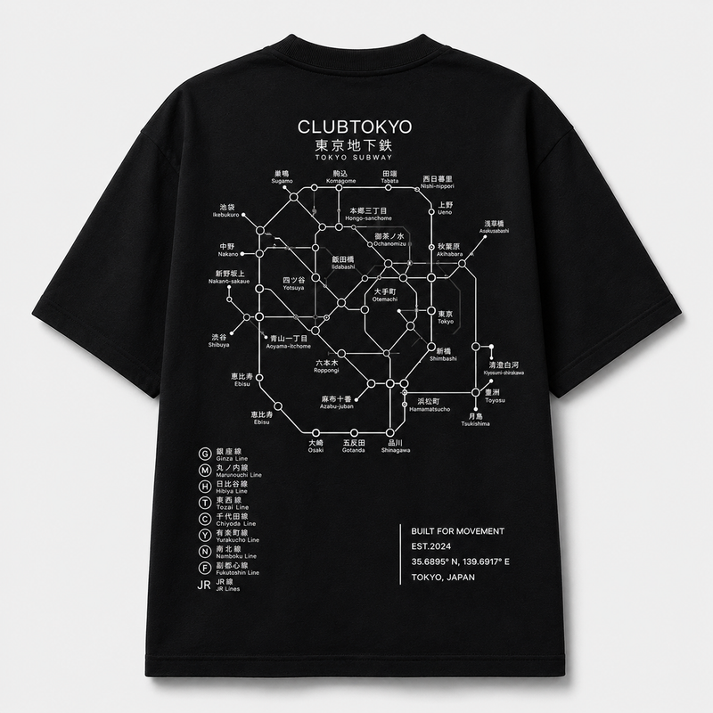 (Coming Soon) CLUBTOKYO Subway Tee
