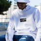 Reversible black/white multi logo bucket hat